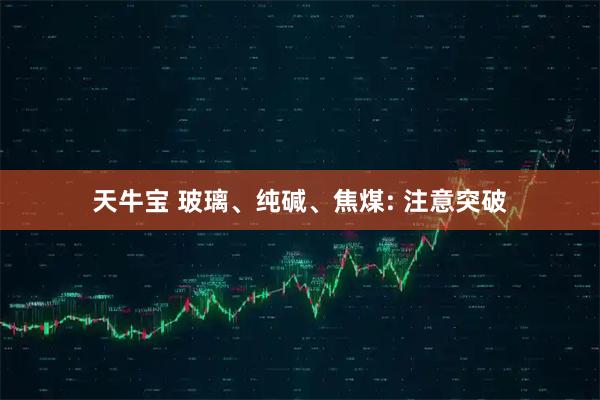 天牛宝 玻璃、纯碱、焦煤: 注意突破