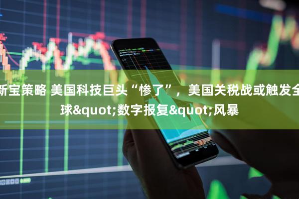 新宝策略 美国科技巨头“惨了”，美国关税战或触发全球"数字报复"风暴